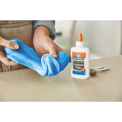  [아마존베스트]Elmers Liquid School Glue, White, Washable, 16 Ounces - Great for Making Slime