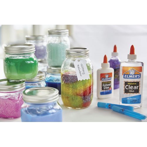  [아마존베스트]Elmers Liquid School Glue, White, Washable, 16 Ounces - Great for Making Slime