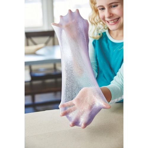  [아마존베스트]Elmers Liquid Glitter Glue, Great For Making Slime, Washable, Assorted Colors, 6 Ounces Each, 4 Count