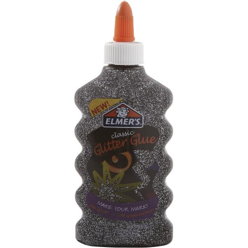  [아마존베스트]Elmers Liquid Glitter Glue, Washable, Assorted Colors, 6 Ounces, 3 Count - Great for Making Slime - 2046215