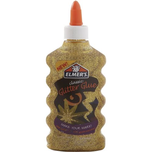  [아마존베스트]Elmers Liquid Glitter Glue, Washable, Assorted Colors, 6 Ounces, 3 Count - Great for Making Slime - 2046215