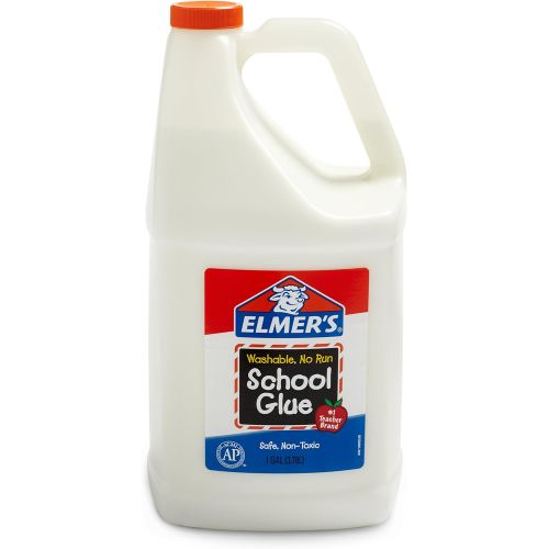  [아마존베스트]Elmers Liquid School Glue, Washable, 1 Gallon, 2 Count - Great for Making Slime