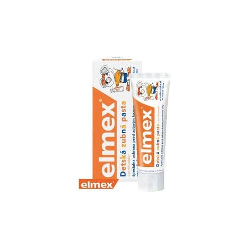  Elmex Children 0-6 Years Toothpaste 75ml / 2.50 fl.oz (Pack of 4)