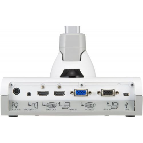  [아마존베스트]Elmo 1349 Model TT-12ID Interactive Document Camera, 96X Total Optical + Digital Zoom and 3.4MP CMOS Image Sensor, HDMI Input, White (CA-1034099816)