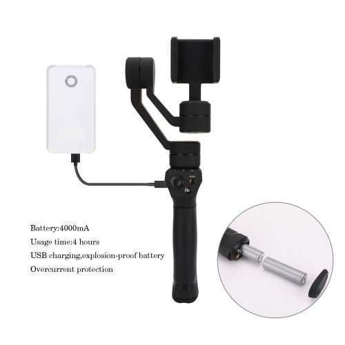  eloam 3-Axis Gimbal Stabilizer Panorama Shooting for Camera Smartphone like Gopro Dslr iPhone X 6S 7S 8 Plus Samsung Galaxy S8+ S7 S6 S5 Handheld Motorized