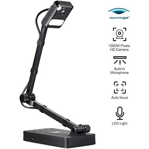  [아마존베스트]eloam YL1050 Portable Document Camera HDMI,VGA Port,OCR Visual Presenter for Office,School,Meeting,Training, Labs Presentation