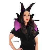 elope Disney Maleficent Headband Crown and Cape with Collar Costume Accessory Kit