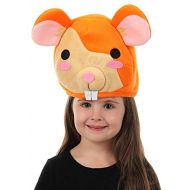 elope Hamster Plush Hat for Kids and Adults Brown