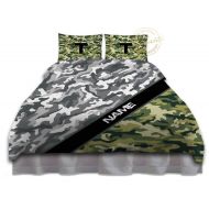 EloquentInnovations Camo Bedding, Camouflage Comforter, Bed Comforter sets, College comforters bedding, King, Queen size comforter, Twin XL #87
