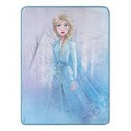 Elsa Frozen 2 Blue Snowflake Throw Micro Raschel Blanket