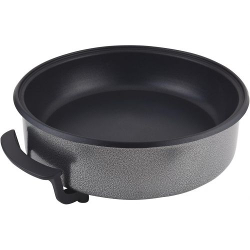  [아마존베스트]Elta Germany Elta PP-4209 Electric Party Pan 1500 Watt Pizza Pan 9 cm Depth 42 cm Diameter with Glass Lid