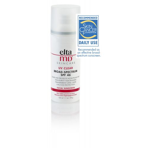  EltaMD UV Clear Facial Sunscreen Broad-Spectrum SPF 46, 1. 7 oz