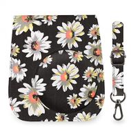 Elvam Camera Case Bag Purse Compatible with Fujifilm Mini 11 / Mini 9 / Mini 8/8+ Instant Camera with Detachable Adjustable Strap - B Flower