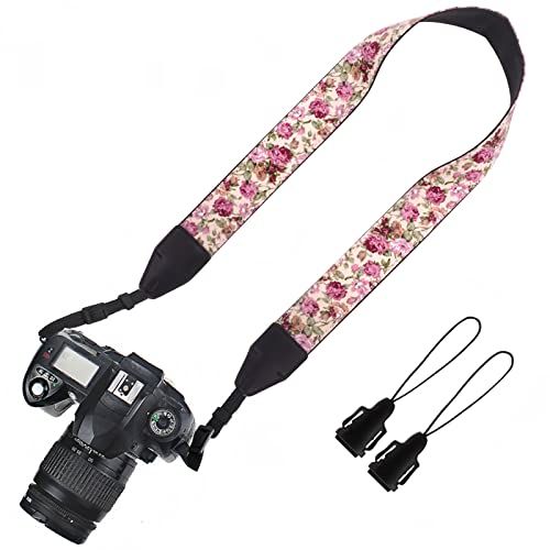  Elvam Camera Strap Belt Compatible w/ DSLR/SLR/Instant Camera/DC/Phone Case