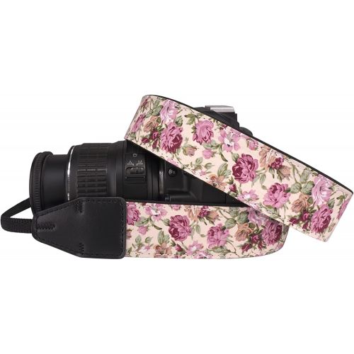  Elvam Camera Strap Belt Compatible w/ DSLR/SLR/Instant Camera/DC/Phone Case