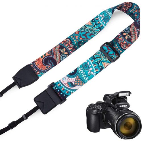  Elvam Adjustable Camera Belt Strap Compatible for DSLR/SLR/DC/Instant Camera