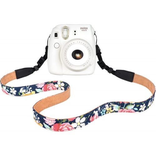  Elvam Camera Neck Shoulder Strap Belt for Women/Men Compatible with DSLR/SLR/DC/Instant Camera/Portable Printer/Phone Case,E