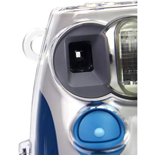  Elvam Camera Case Bag Compatible with Fujifilm Mini 7s / 7c Instant Camera with Detachable Adjustable Strap, Clear