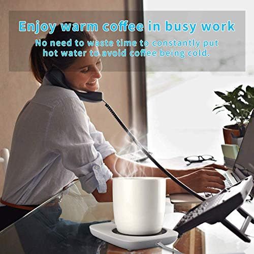  [아마존베스트]Elyss Coffee Mug Warmer with Auto Shut on/off,Cup Warmer for Office Home Use Desktop Coffee Warmer for Desk,Electric Mug Warmer Cup Beverage Warmer Plate For Tea,Water,Cocoa,Soup,etc.