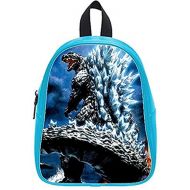 Emana custom Godzilla backpack school Student Shoulder bag School Bag for kids (large)