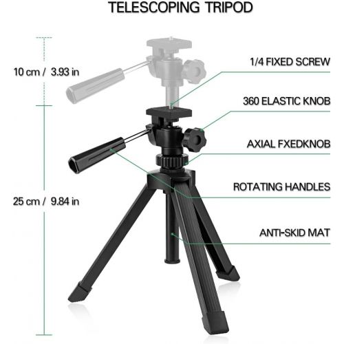  [아마존 핫딜]  [아마존핫딜]Emarth 20-60x60AE Waterproof Angled Spotting Scope with Tripod, 45-Degree Angled Eyepiece, Optics Zoom 39-19m/1000m for Target Shooting Bird Watching Hunting Wildlife Scenery (20-6