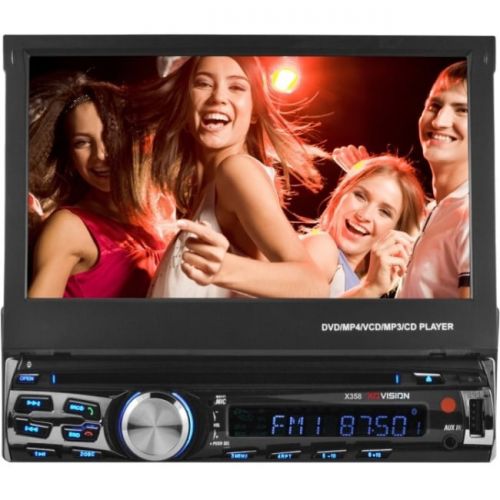  Ematic XO Vision X358 7 Single-din In-dash DVD Receiver With Bluetooth