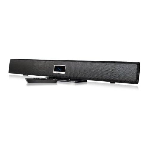  Ematic ESB210 Ultra-Slim 2.1 Channel Wireless Soundbar with Bluetooth and LED Display (Black)