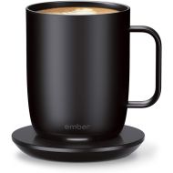 Ember Temperature Control Smart Mug 2, 14 Oz, App-Controlled Heated Coffee Mug with 80 Min Battery Life and Improved Design, Black