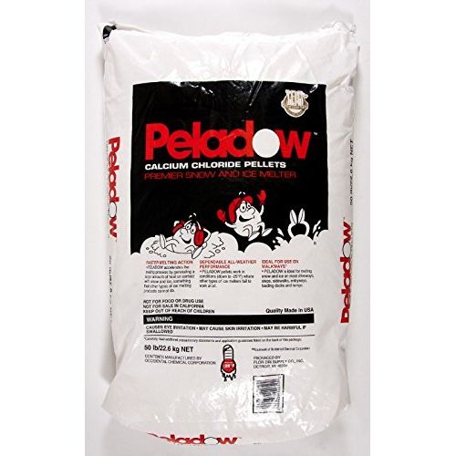  Emedco Peladow Ice Melt Calcium Chloride 50 lb Bag