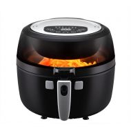 Emerald 6.5 Liter Self-Stirring Air Fryer with Digital LED Timer and Temperature Control, 1350 Watts (1808)