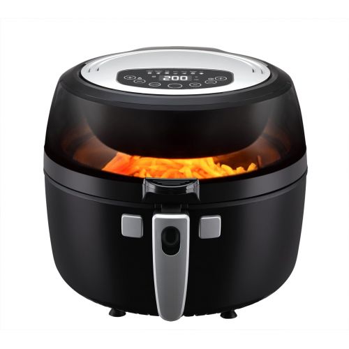  Emerald 6.5 Liter Self-Stirring Air Fryer with Digital LED Timer and Temperature Control, 1350 Watts (1808)