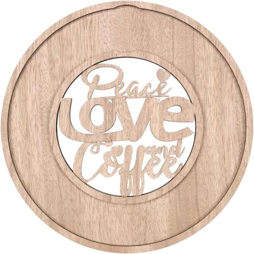  Eme-rald Coffee Pod Holder Capsule Organizer, Wooden Coffee Capsule Storage Tray Creative Ornaments Home Decoration Creamer Container for Wall Mount Espresso Storage Tray (L)