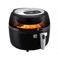 UNIQUE!!! Emerald 6.5 Liter Rotating Air Fryer with Digital LED Timer and Temperature Control- 1350 Watts (1808)