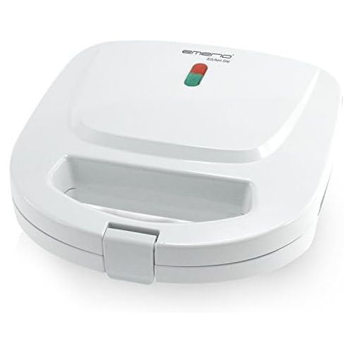  Emerio Sandwichtoaster, Sandwichmaker, Antihaftbeschichtung, ST-109724.3, 650 Watt, Weiss