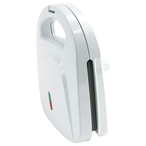  Emerio Sandwichtoaster, Sandwichmaker, Antihaftbeschichtung, ST-109724.3, 650 Watt, Weiss