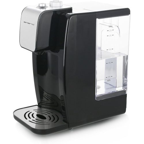  Emerio WD-118981 Turbo Heisswasserspender, 2,2 Liter, heisses Wasser in nur 5 Sekunden, 2600 Watt, 45°/65°/85°/100°C wahlbar, bis zu 50% energiesparender ggue. einem normalen Wasserko