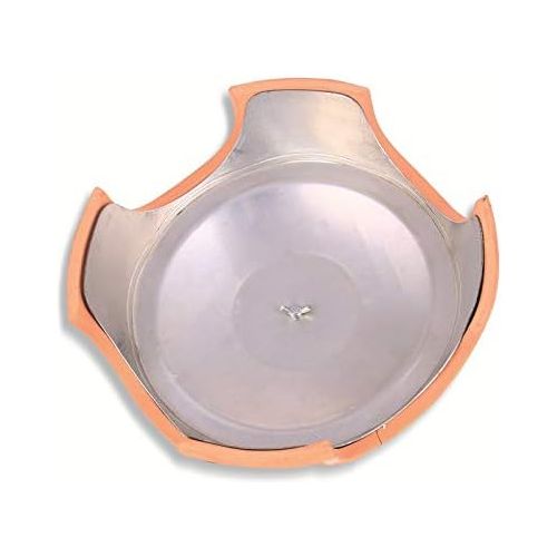  Emerio Pizzaofen, PIZZARETTE das Original, handgemachte Terracotta Tonhaube, patentiertes Design, fuer Mini-Pizza, echter Familien-Spass fuer 4 Personen, PO-115985