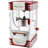 Emerio Popcornmaschine POM-120650, antihaftbeschichteter Behalter auch fuer suesses oder salziges Popcorn geeignet, 360 Watt