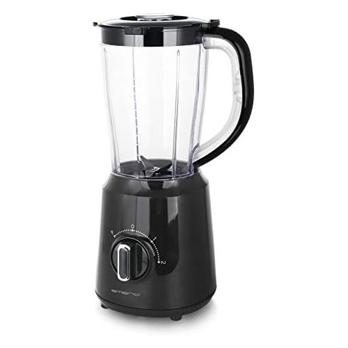  [아마존베스트]Emerio Blender BL-124816.1, BPA-free, crush ice function, 1.5 litre container, 2 speeds and pulse function, stainless steel knife unit, safety switch, dishwasher safe, 500 watts.