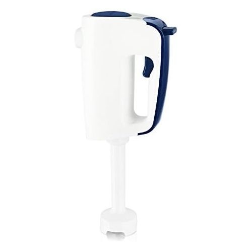  [아마존베스트]Emerio HMS-113257.2 Hand Mixer Set with Revolutionary 1-Finger Speed Control White/Blue