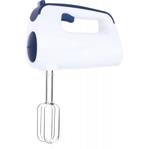  [아마존베스트]Emerio HMS-113257.2 Hand Mixer Set with Revolutionary 1-Finger Speed Control White/Blue