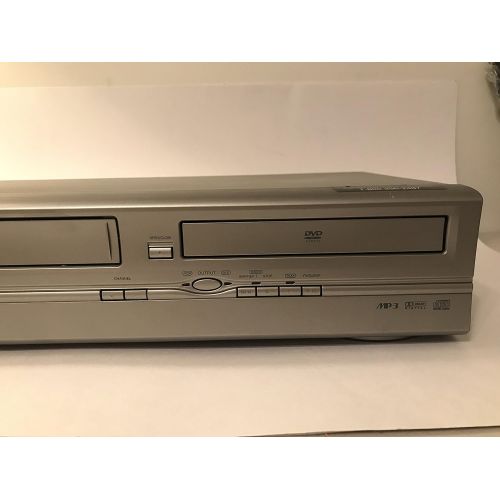 [아마존베스트]Emerson EWD2204 DVD/VCR Combo DVD Video Cassette Recorder Player 4 Head 19 Micron Head