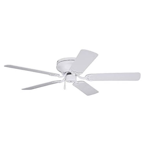  [아마존베스트]Emerson Ceiling Fans CF804SWW Snugger Low Profile Hugger Ceiling Fan, 42-Inch Blades, Light Kit Adaptable, Appliance White Finish