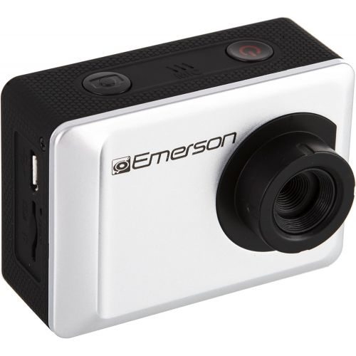  Emerson EVC655SL 1080P HD Action Cam, 2 Display, 12 megapixel