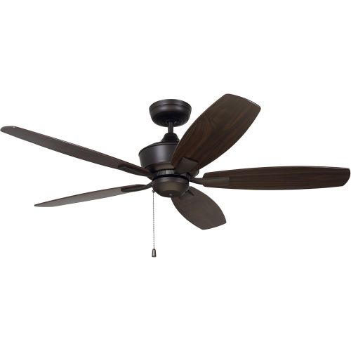  Emerson CF825ORB Lindell 52-inch Transitional Ceiling Fan with Reversible Blades, 5-Blade Ceiling Fan with LED Lighting