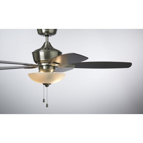  Emerson CF825ORB Lindell 52-inch Transitional Ceiling Fan with Reversible Blades, 5-Blade Ceiling Fan with LED Lighting