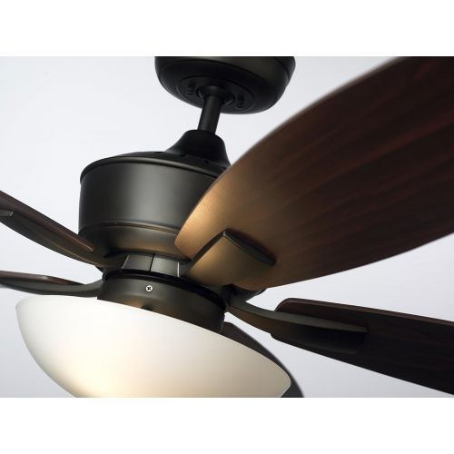  Emerson CF825ORB Lindell 52-inch Transitional Ceiling Fan with Reversible Blades, 5-Blade Ceiling Fan with LED Lighting