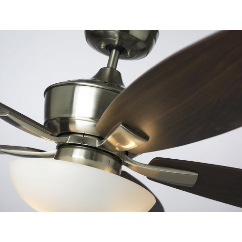  Emerson CF825ORB Lindell 52-inch Transitional Ceiling Fan with Reversible Blades, 5-Blade Ceiling Fan with LED Lighting