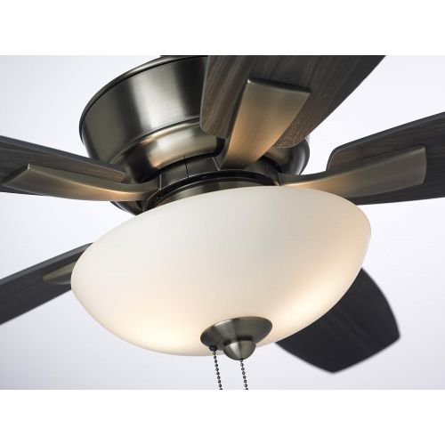  Emerson CF825ORB Lindell 52-inch Transitional Ceiling Fan with Reversible Blades, 5-Blade Ceiling Fan with LED Lighting