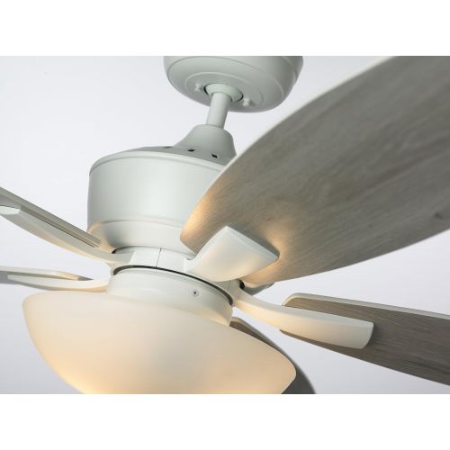  Emerson CF825ORB Lindell 52-inch Transitional Ceiling Fan with Reversible Blades, 5-Blade Ceiling Fan with LED Lighting